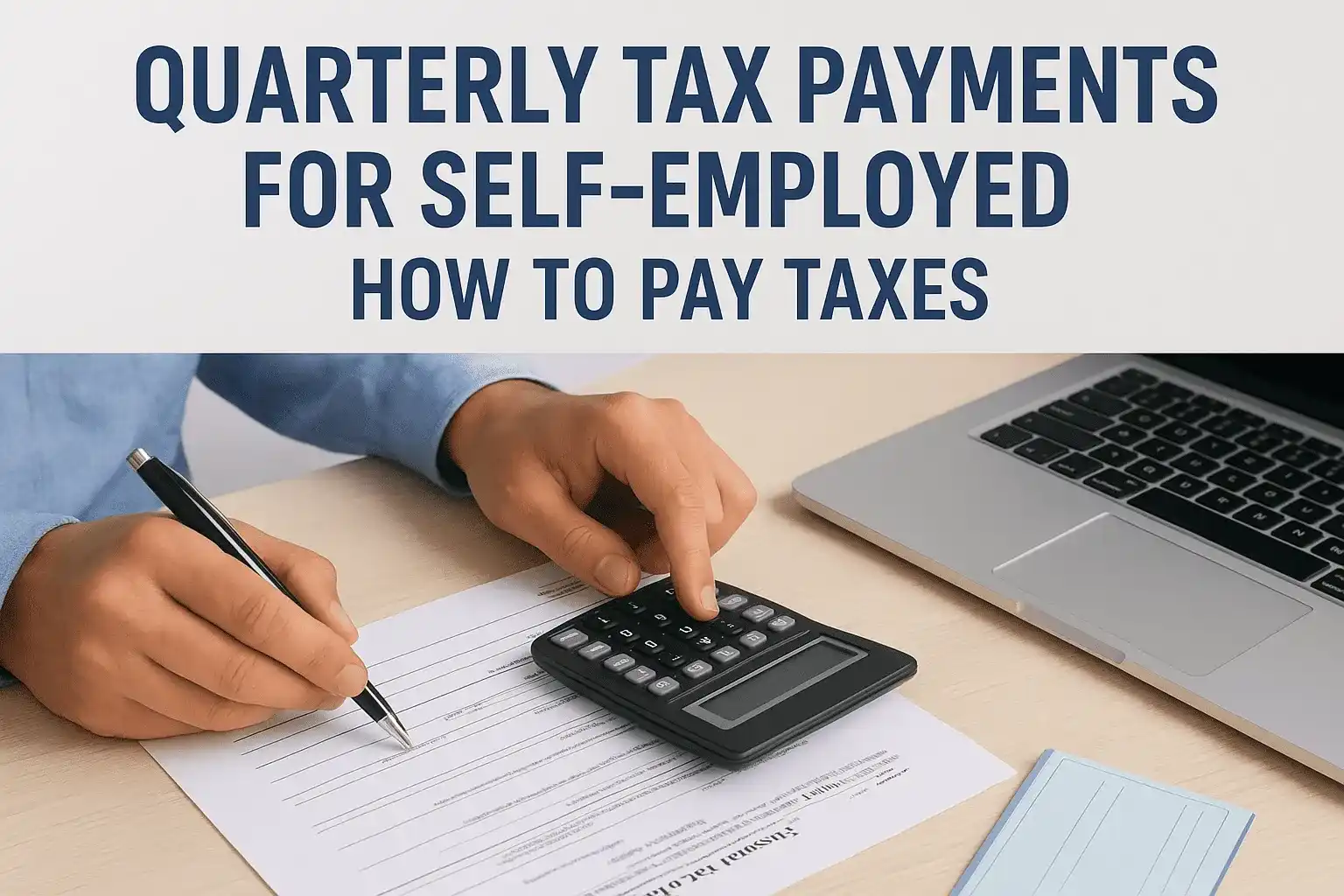 quarterly tax payments self employed