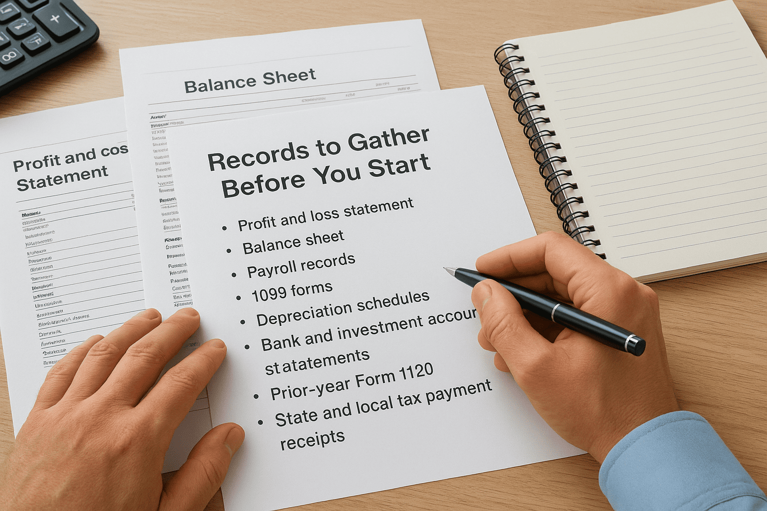 Records to gather before you start