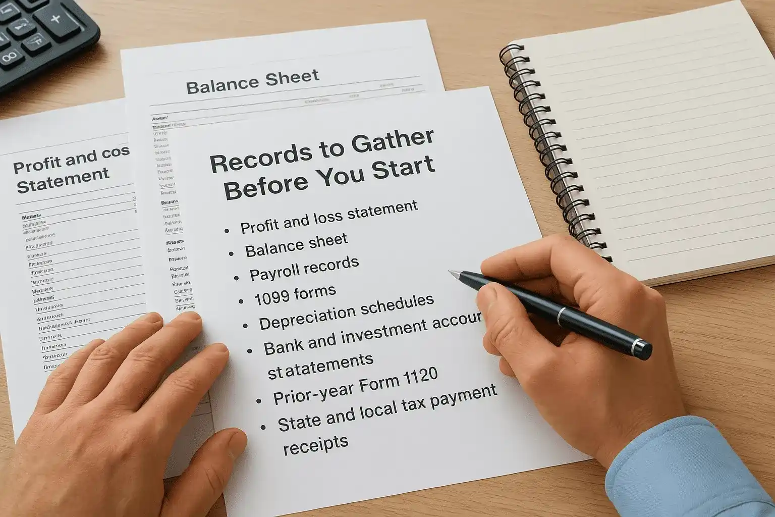 Records to gather before you start