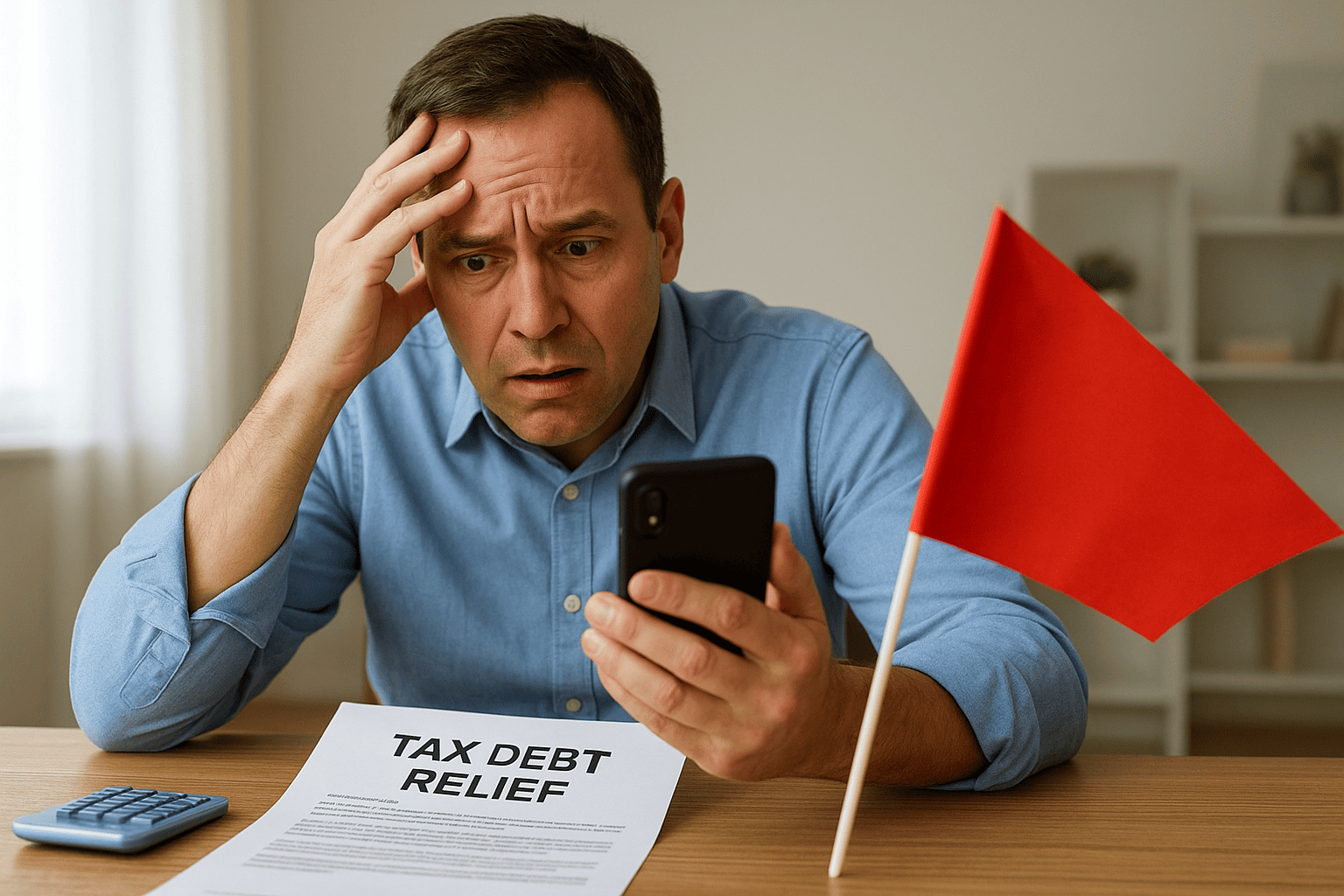 Red flags that signal a tax relief scam