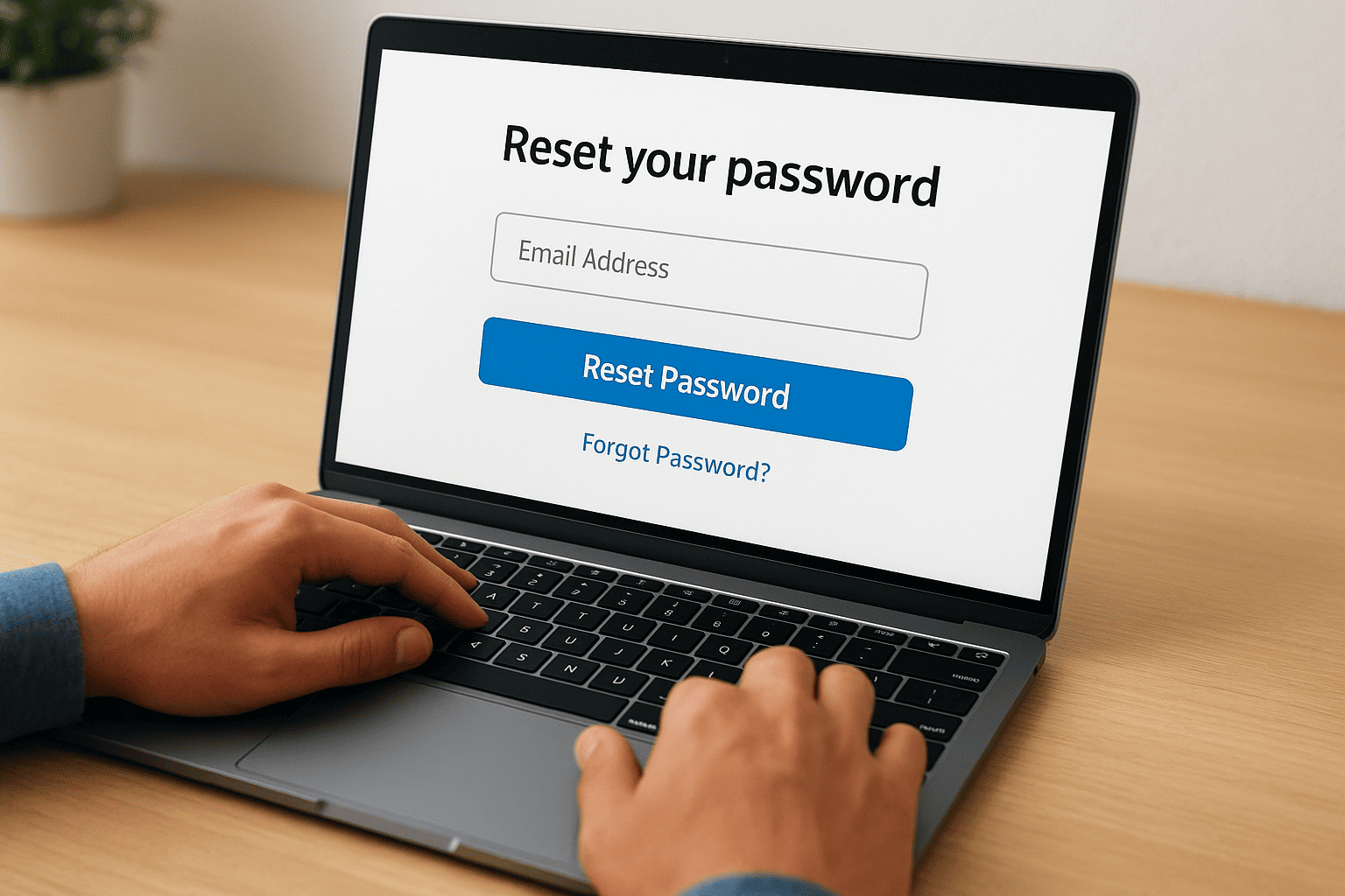 Reset your password