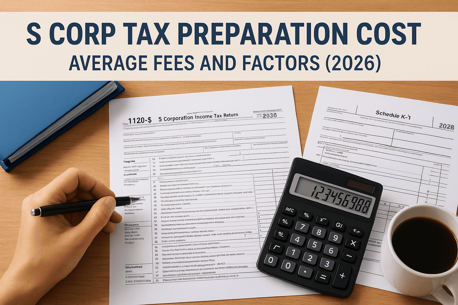 s corp tax preparation cost