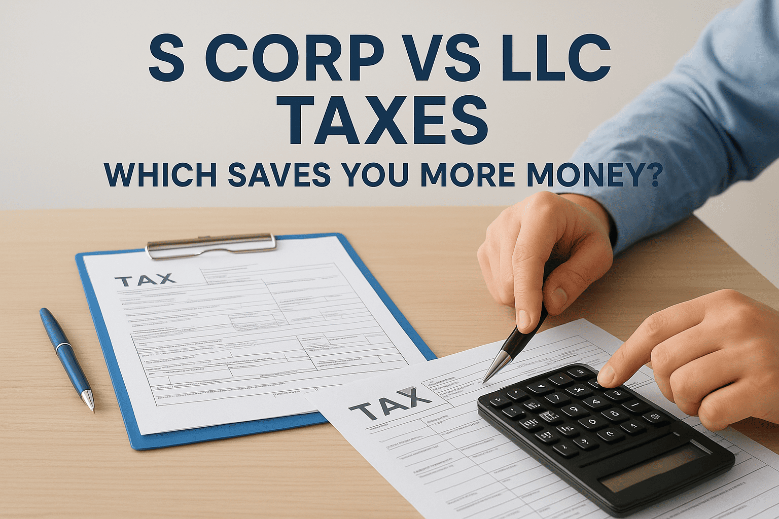 s corp vs llc taxes
