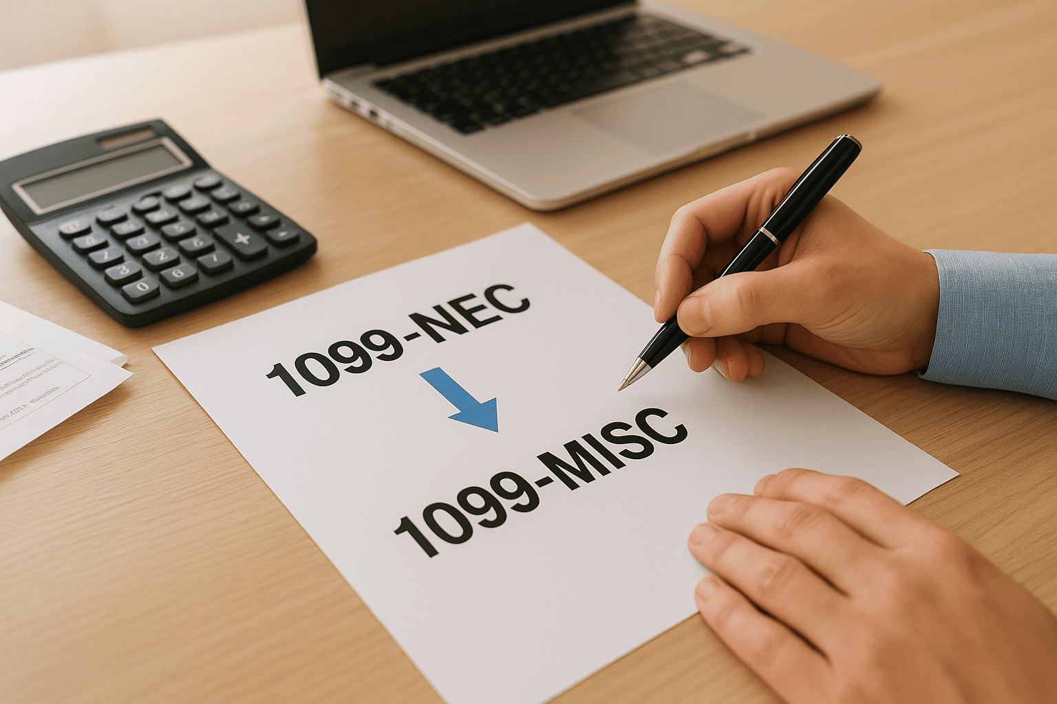 Separating 1099-NEC from 1099-MISC payments