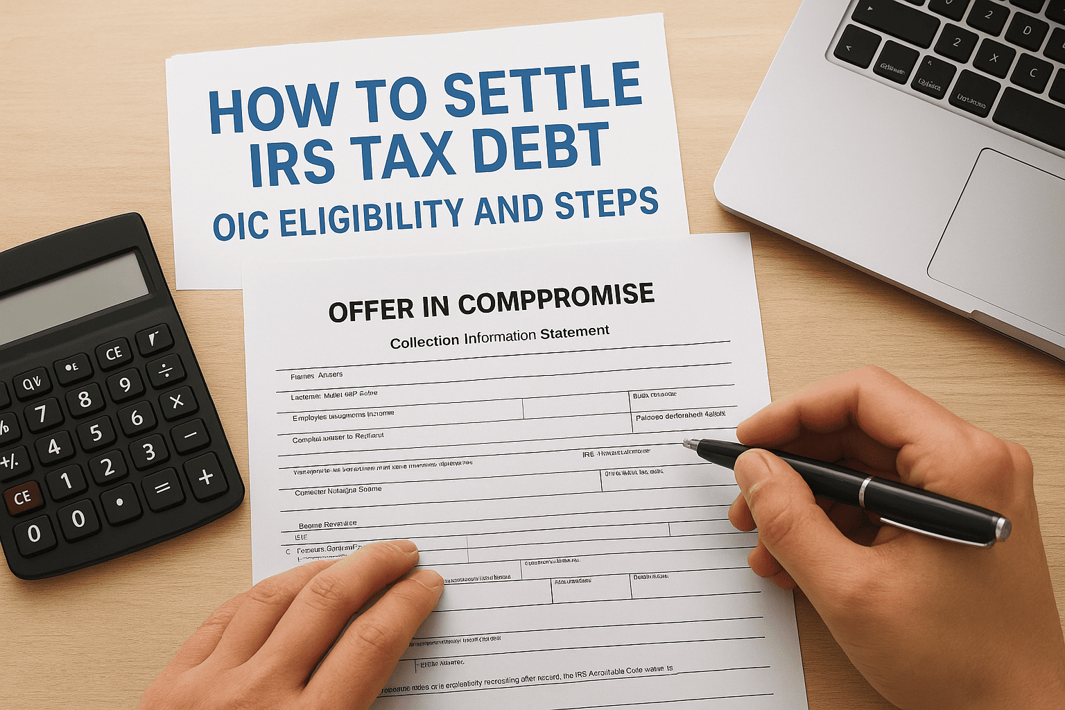 settle irs tax debt