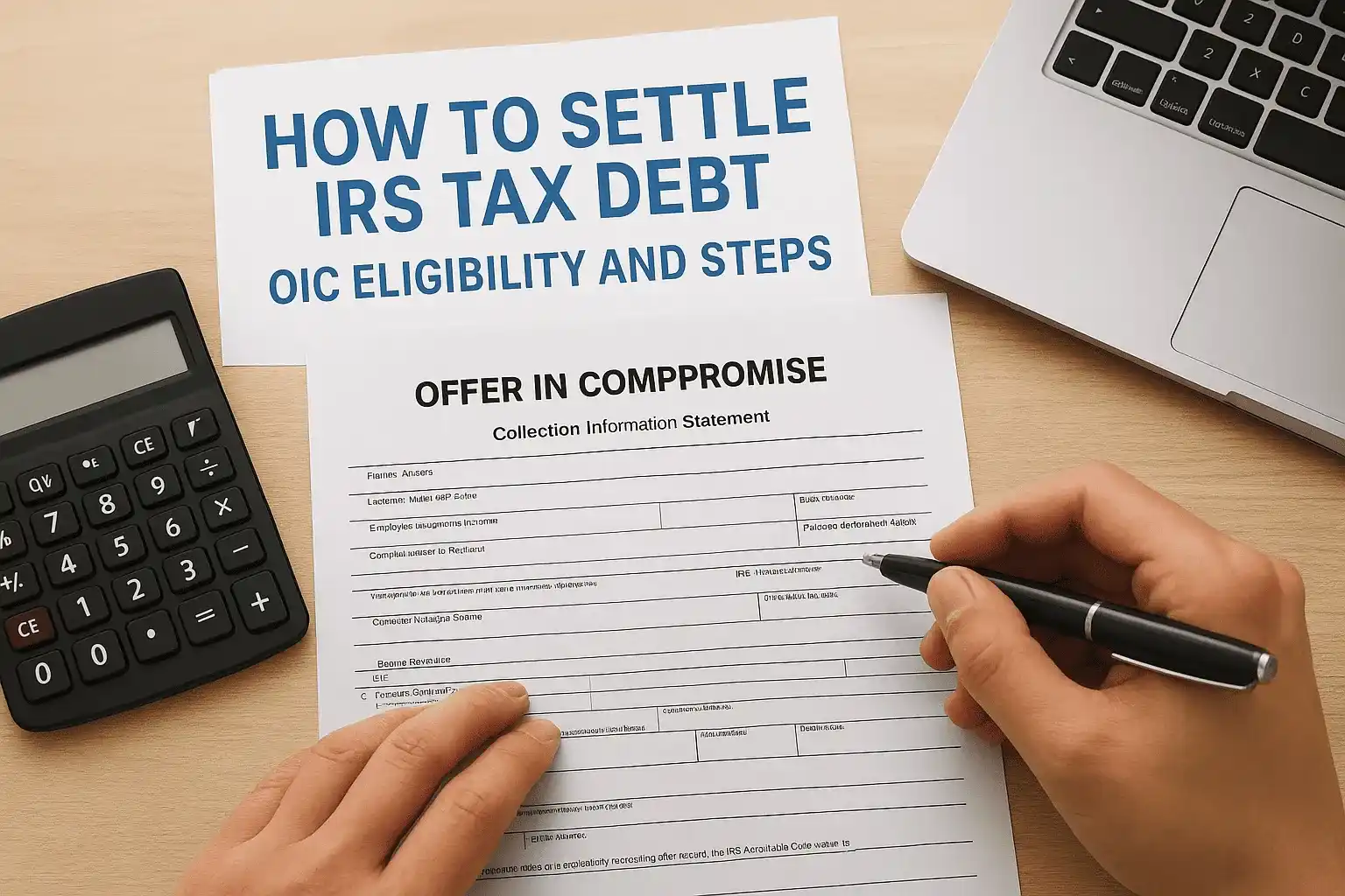 settle irs tax debt