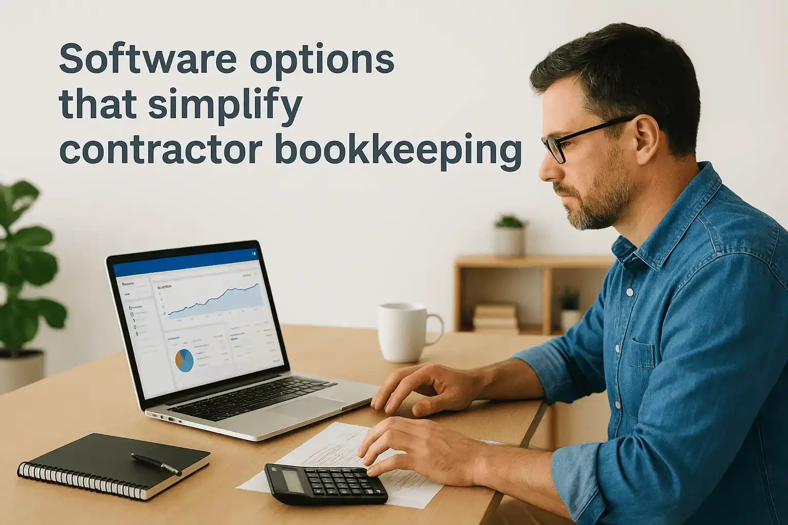 Software options that simplify contractor bookkeeping