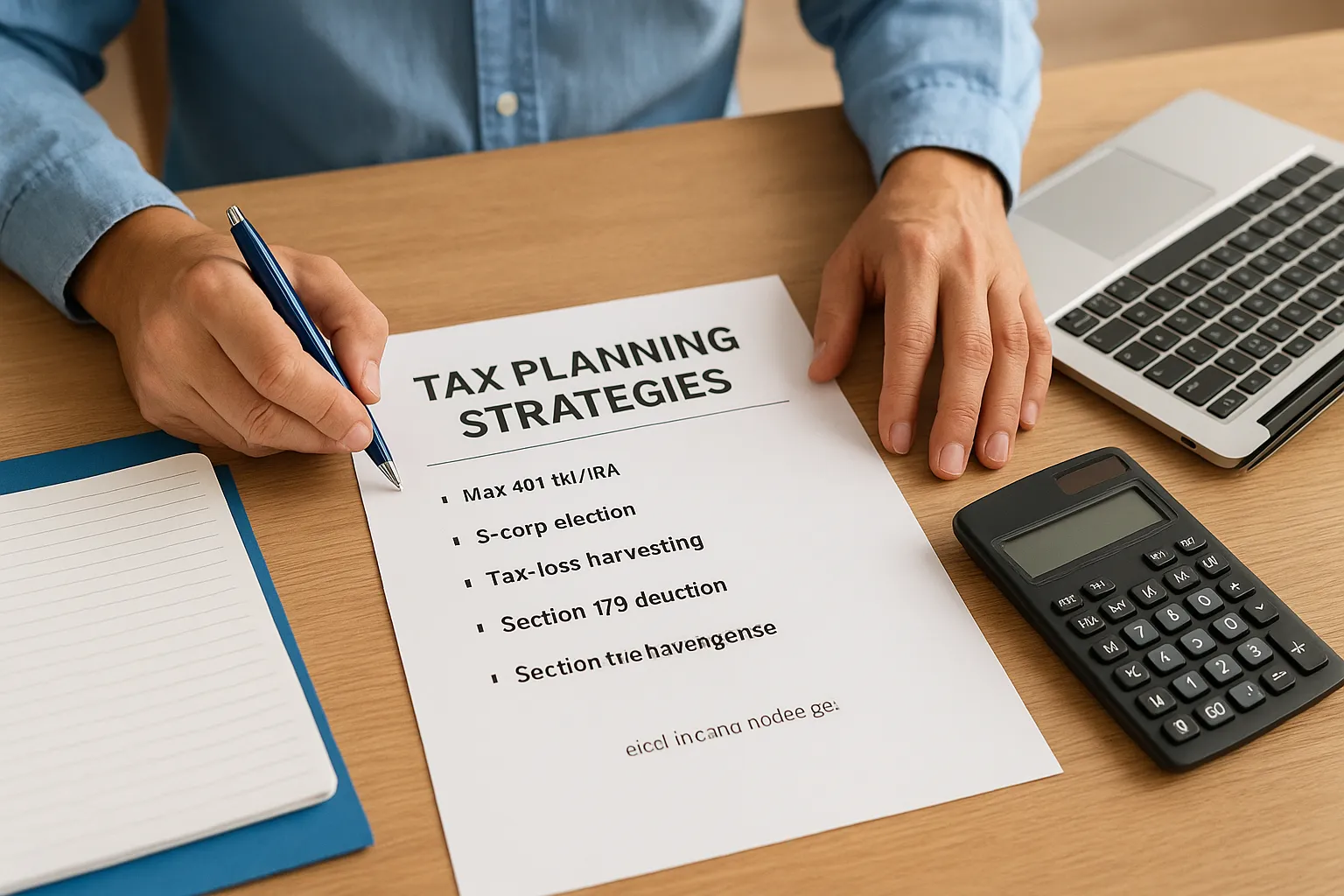 Step 2. Choose your personal tax planning strategies