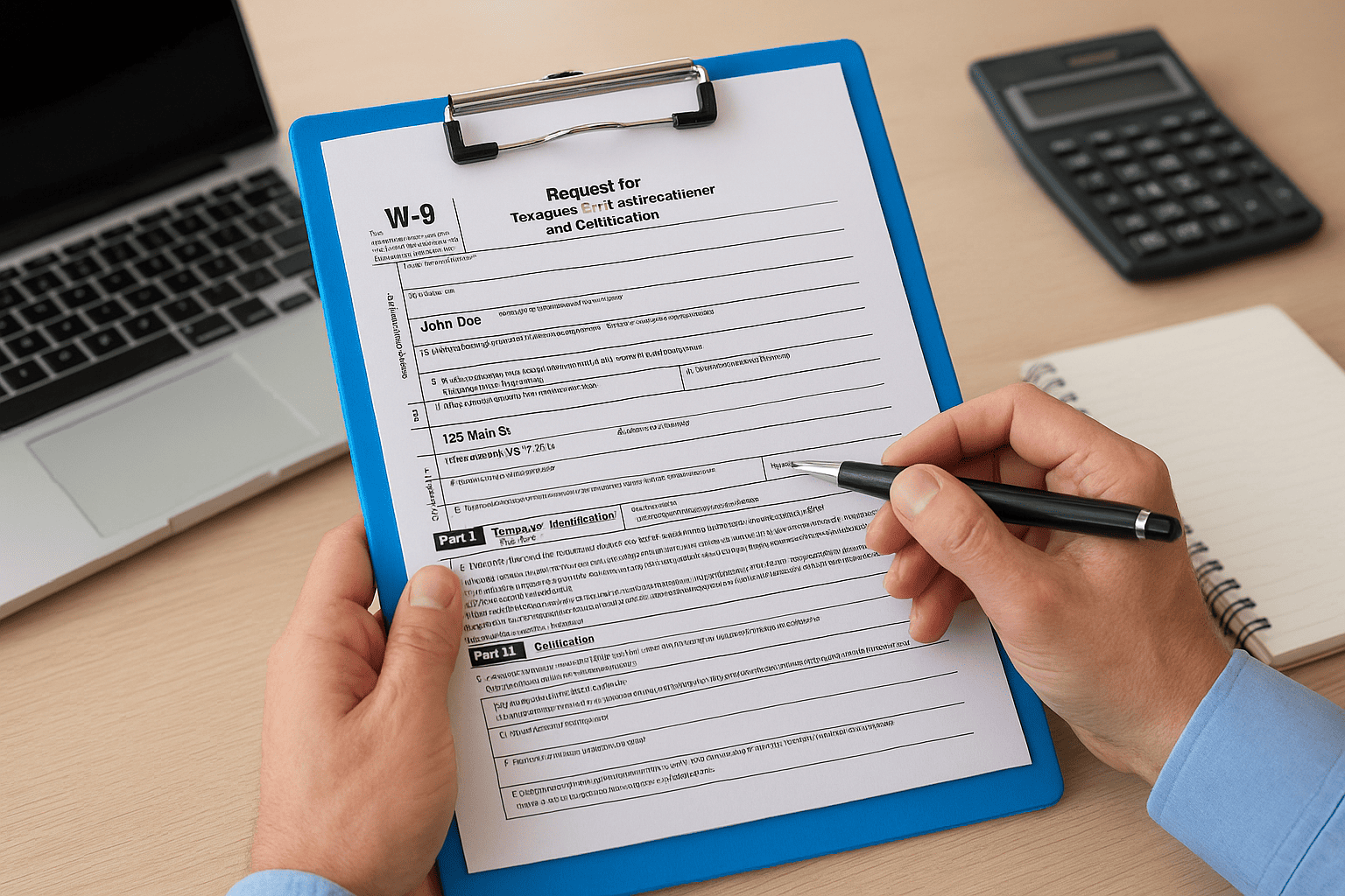 Step 2. Collect a W-9 and verify names and TINs