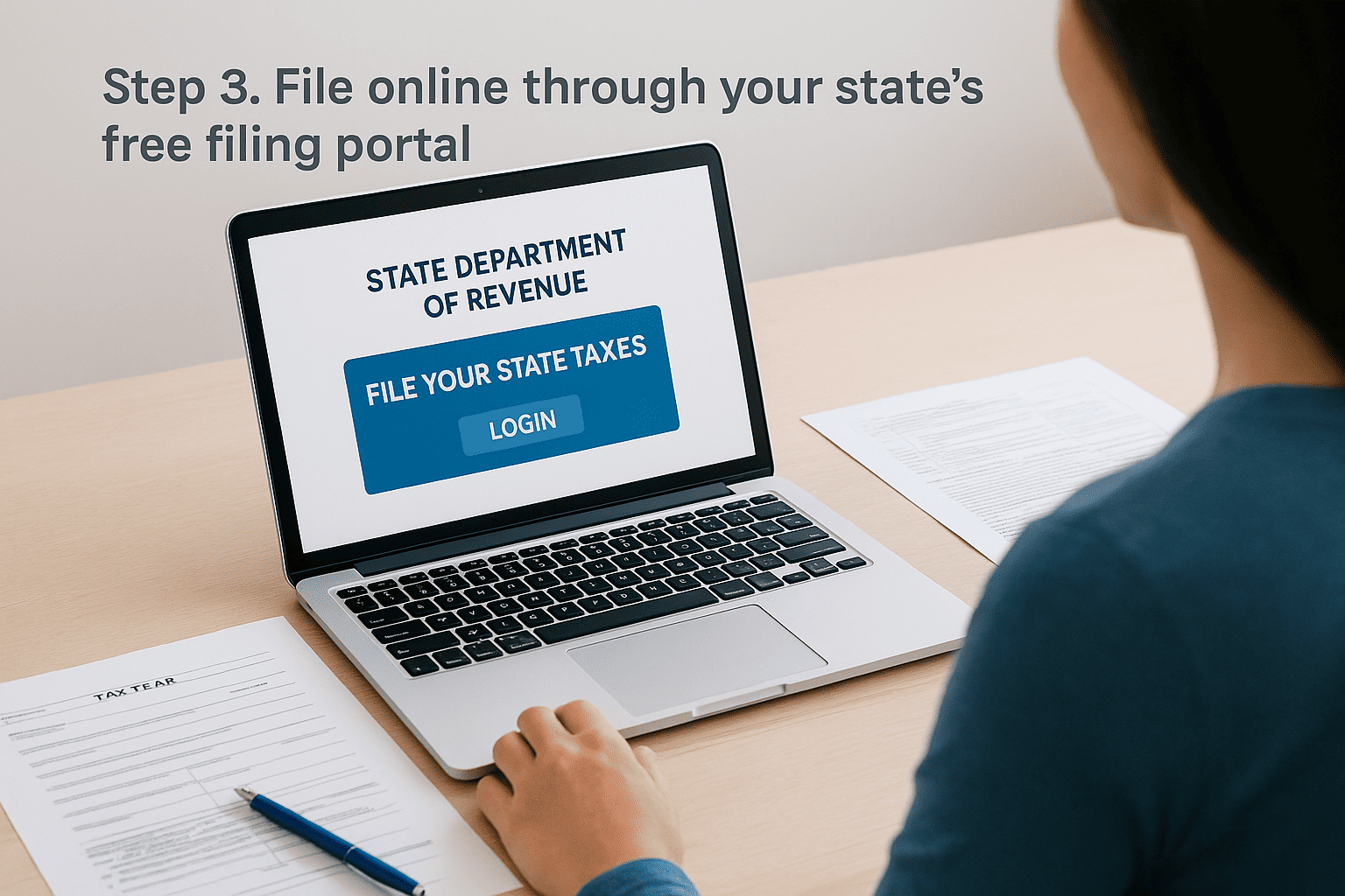 Step 3. File online through your state's free filing portal