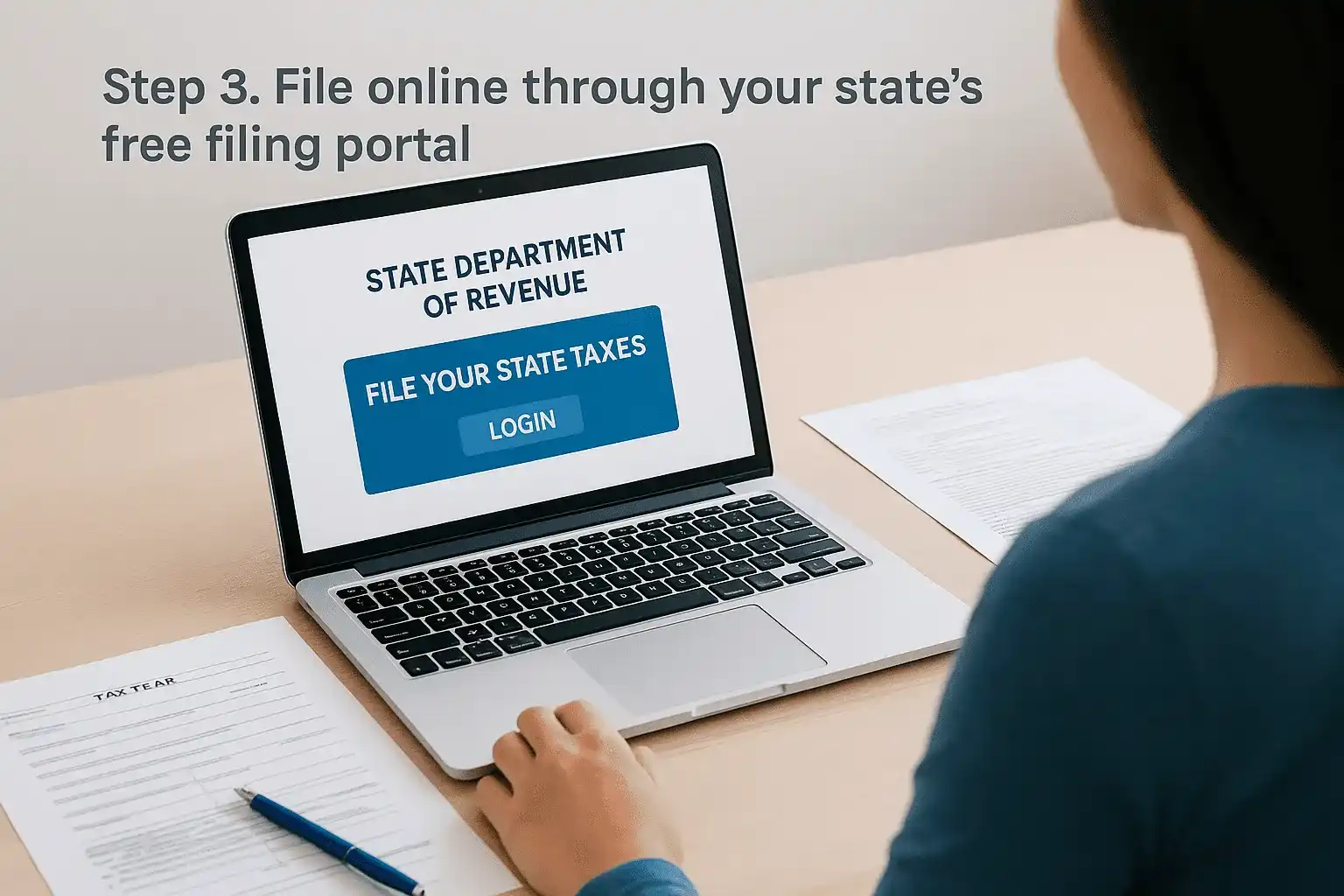 Step 3. File online through your state's free filing portal