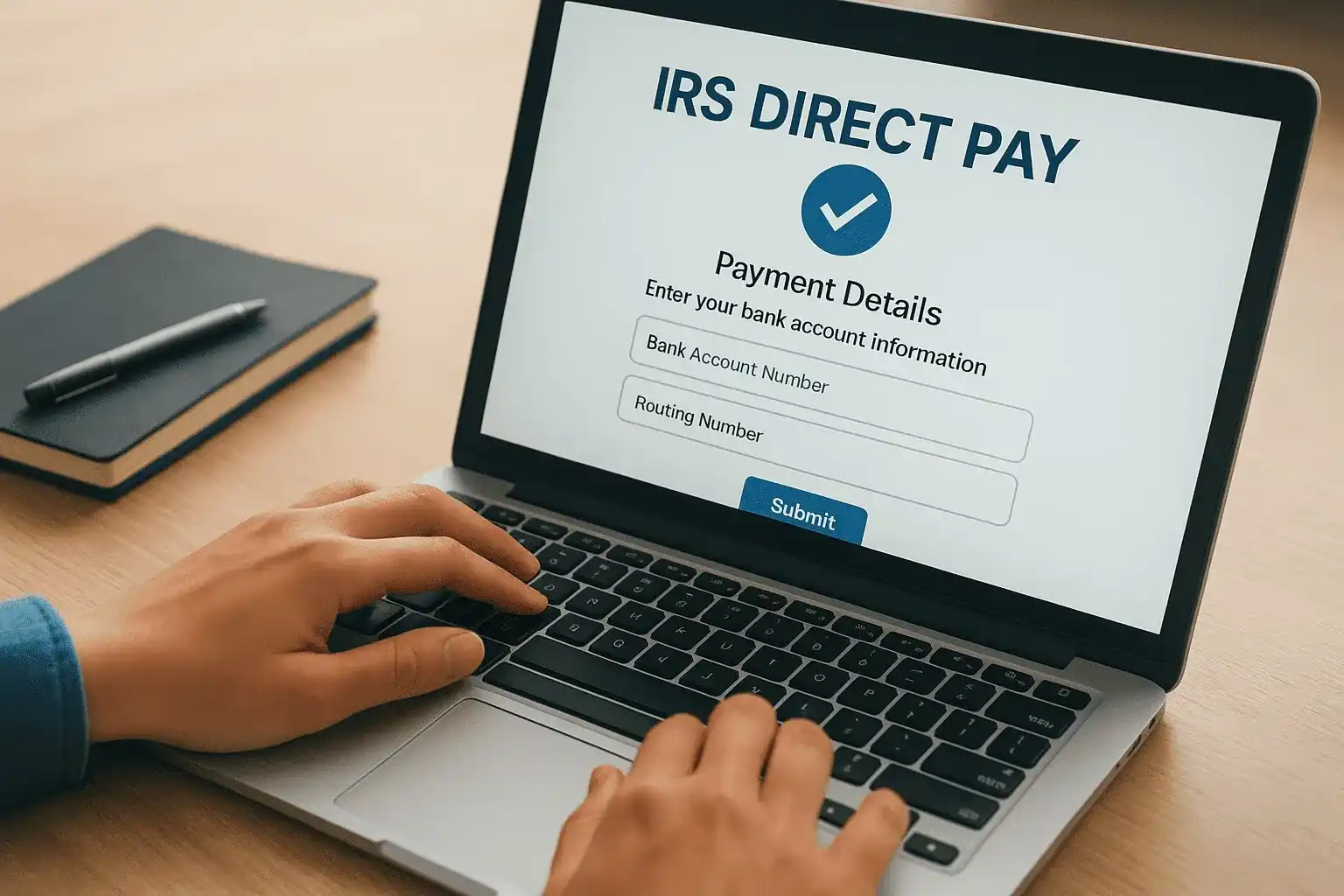 Submit federal payments through IRS Direct Pay