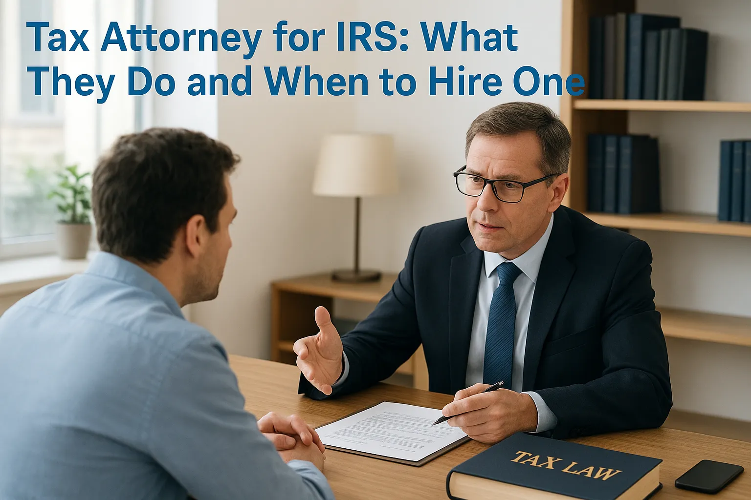 tax attorney for irs
