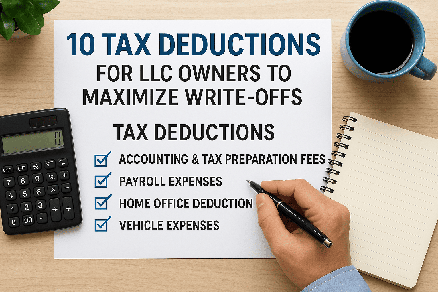tax deductions for llc