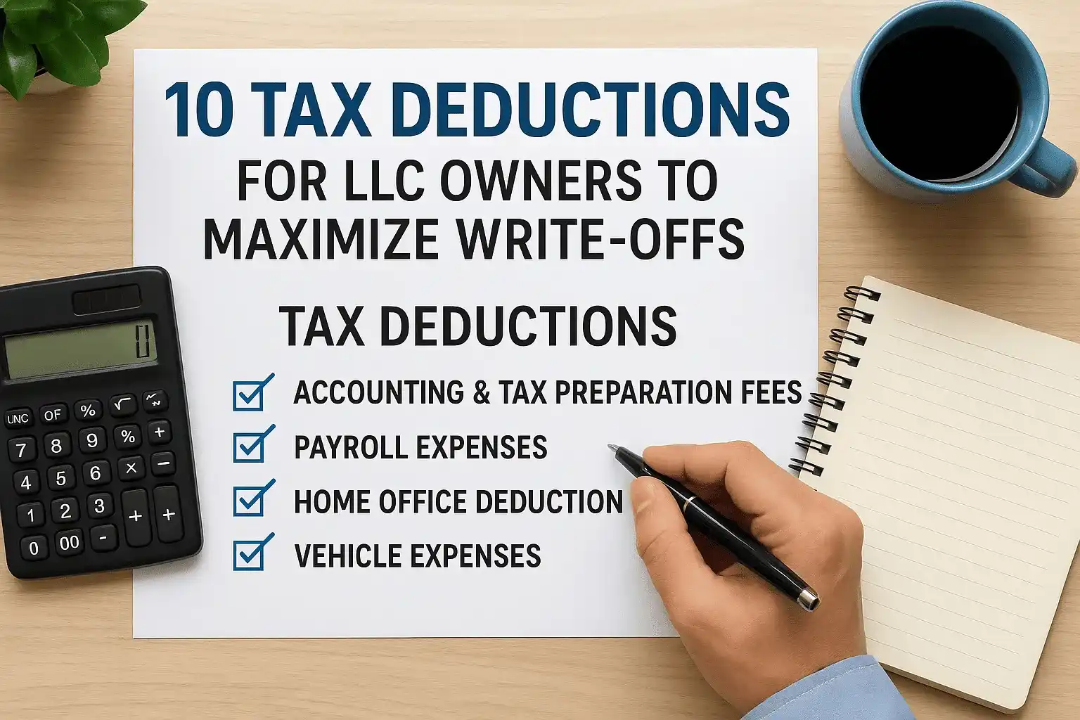 tax deductions for llc