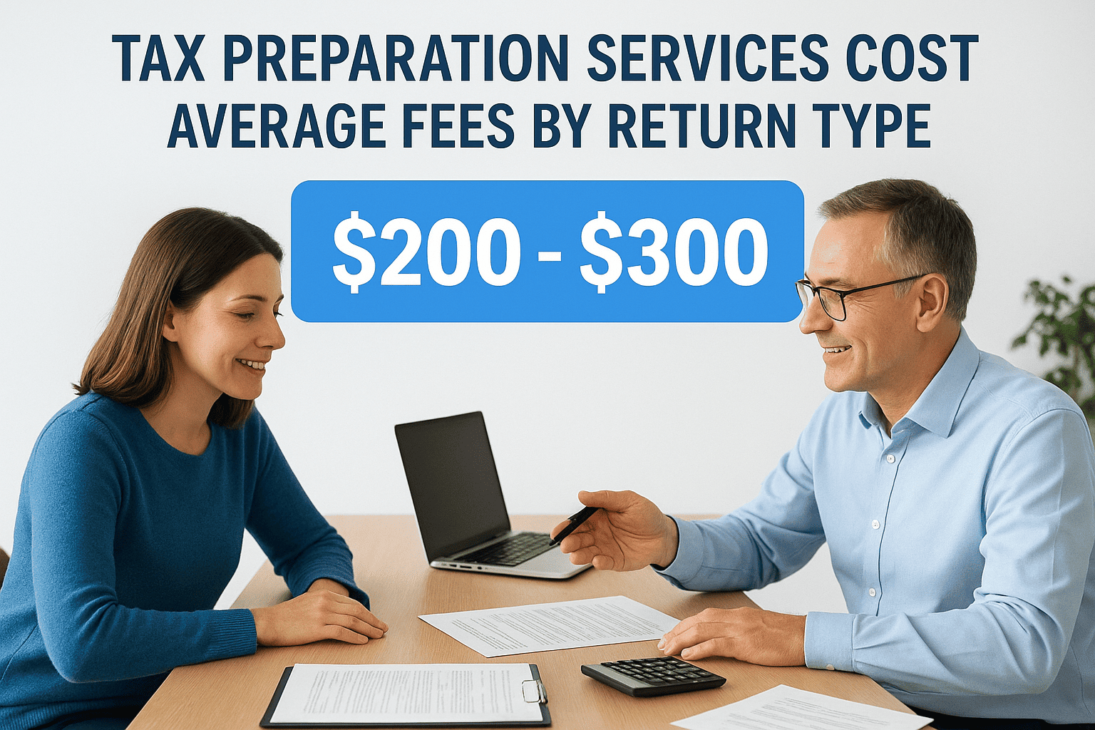 tax preparation services cost