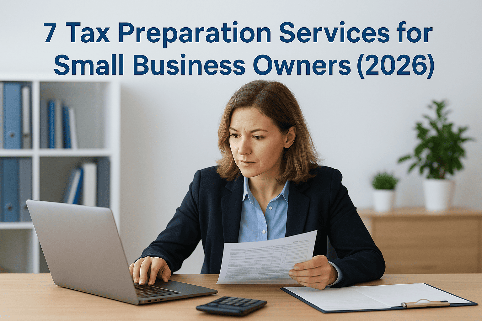tax preparation services for small business