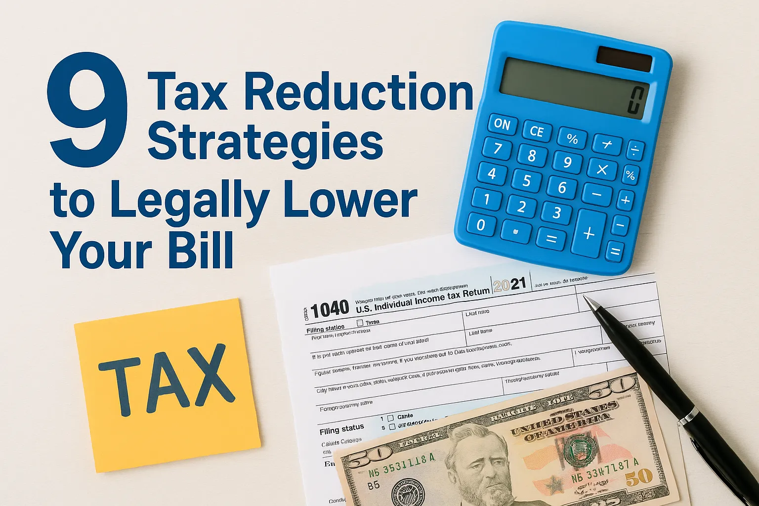 tax reduction strategies