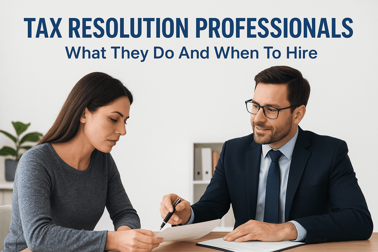 tax resolution professionals