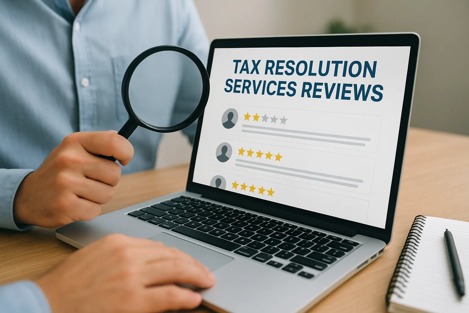 tax resolution services reviews