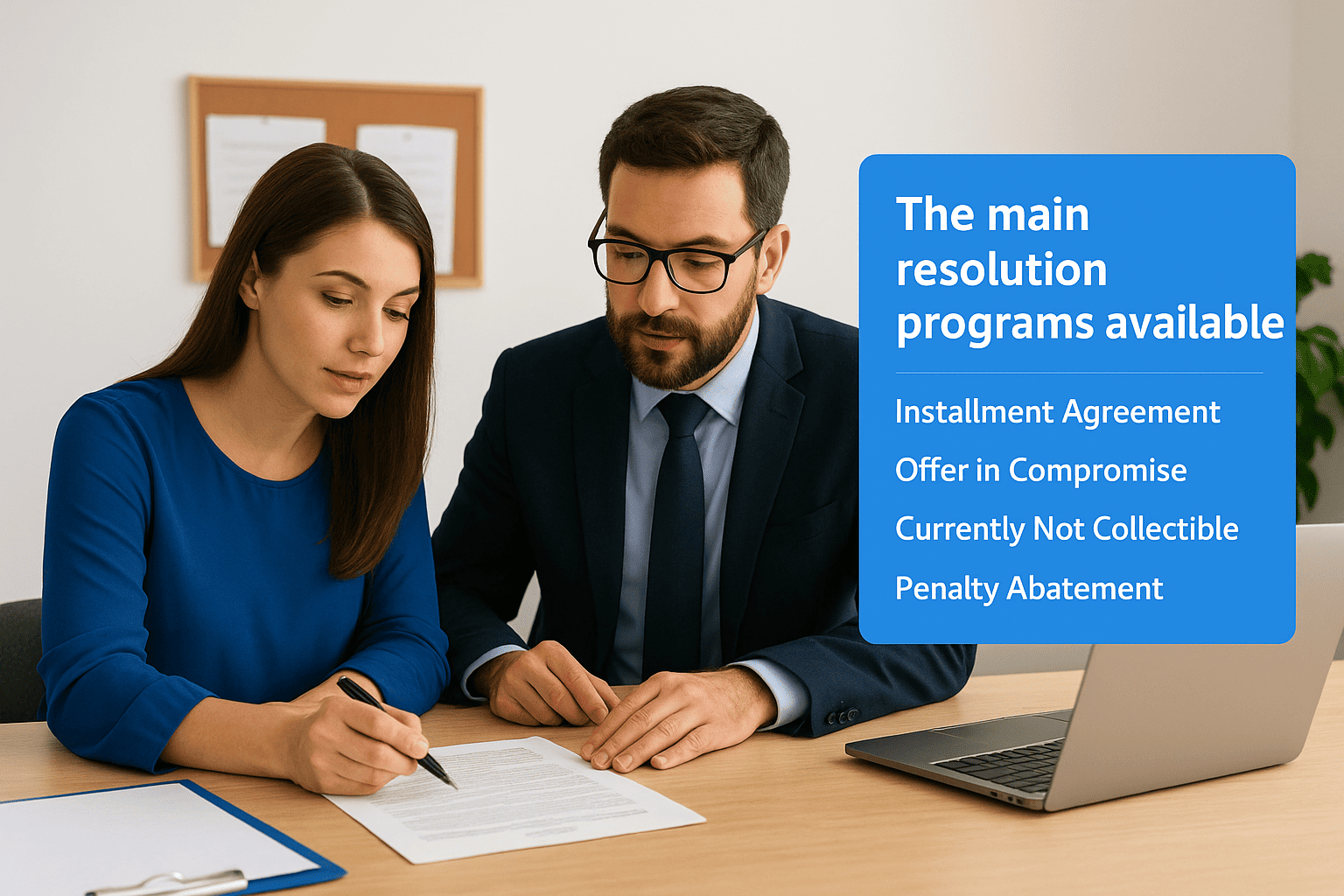 The main resolution programs available