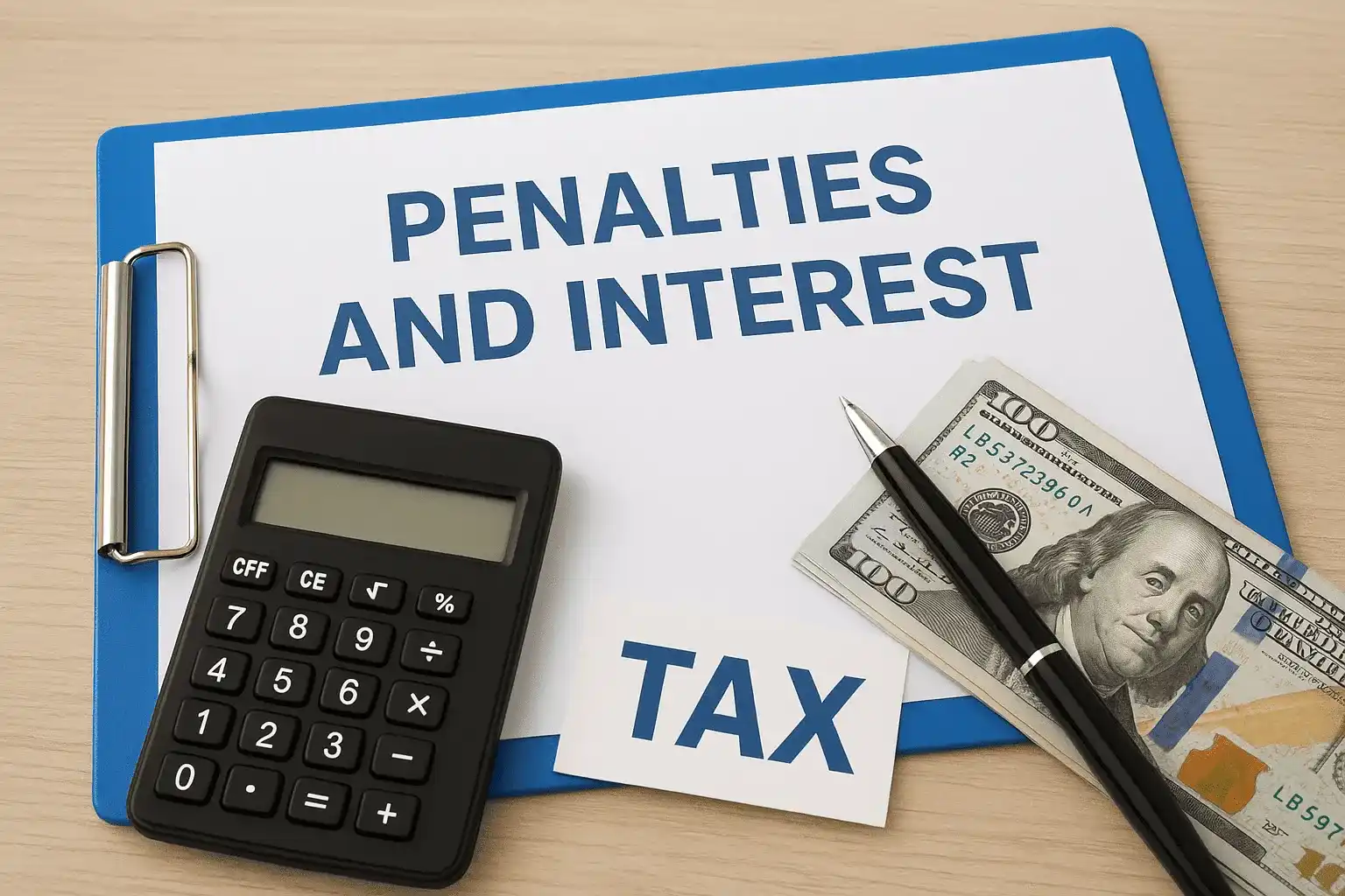 The penalties and interest that build up