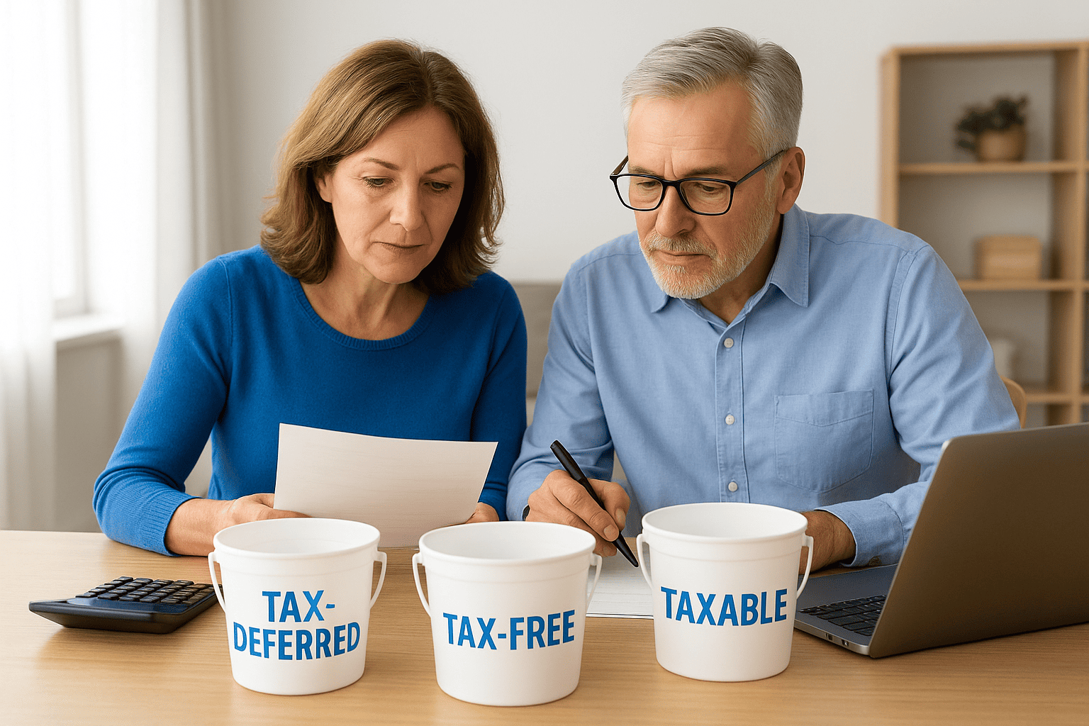 The three buckets of retirement money