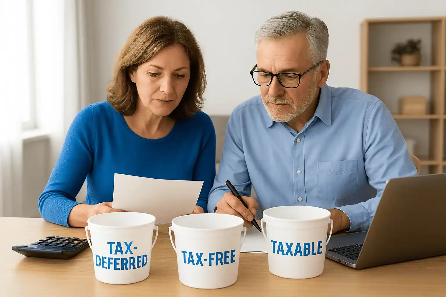 The three buckets of retirement money