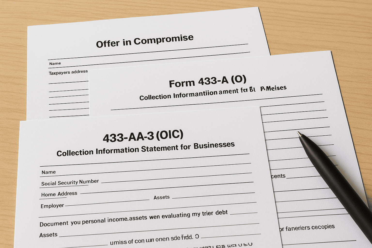 The three core forms