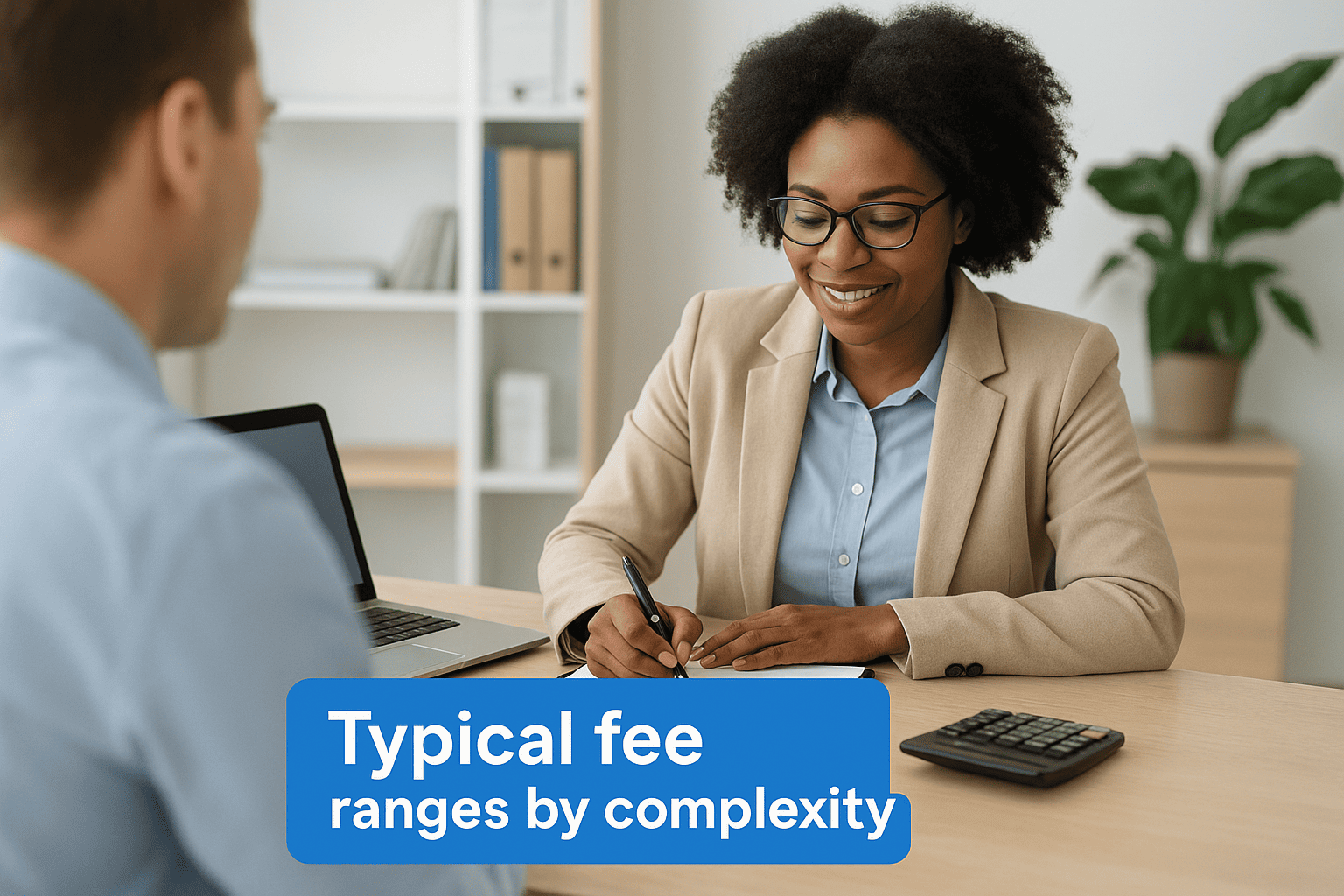 Typical fee ranges by complexity