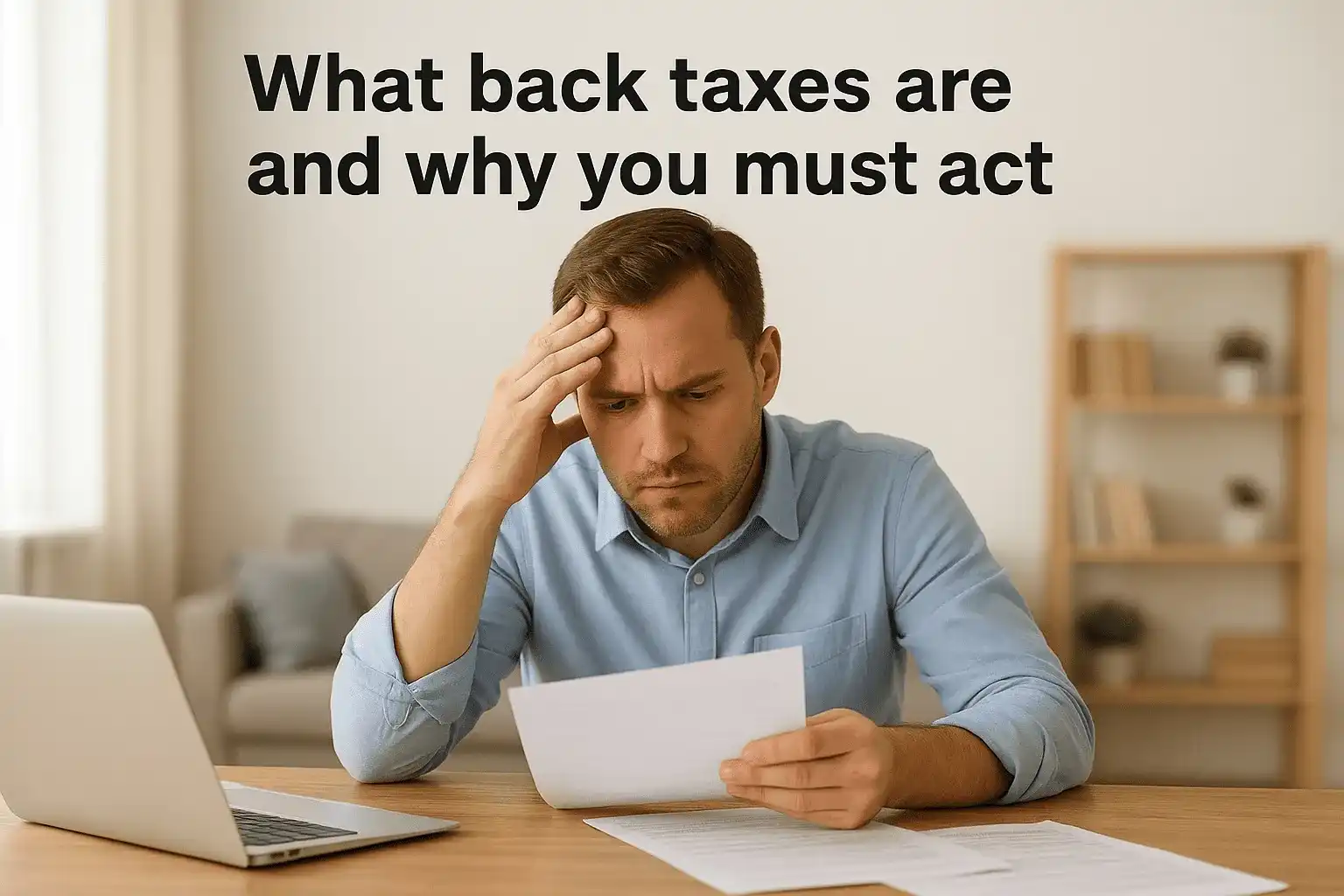 What back taxes are and why you must act