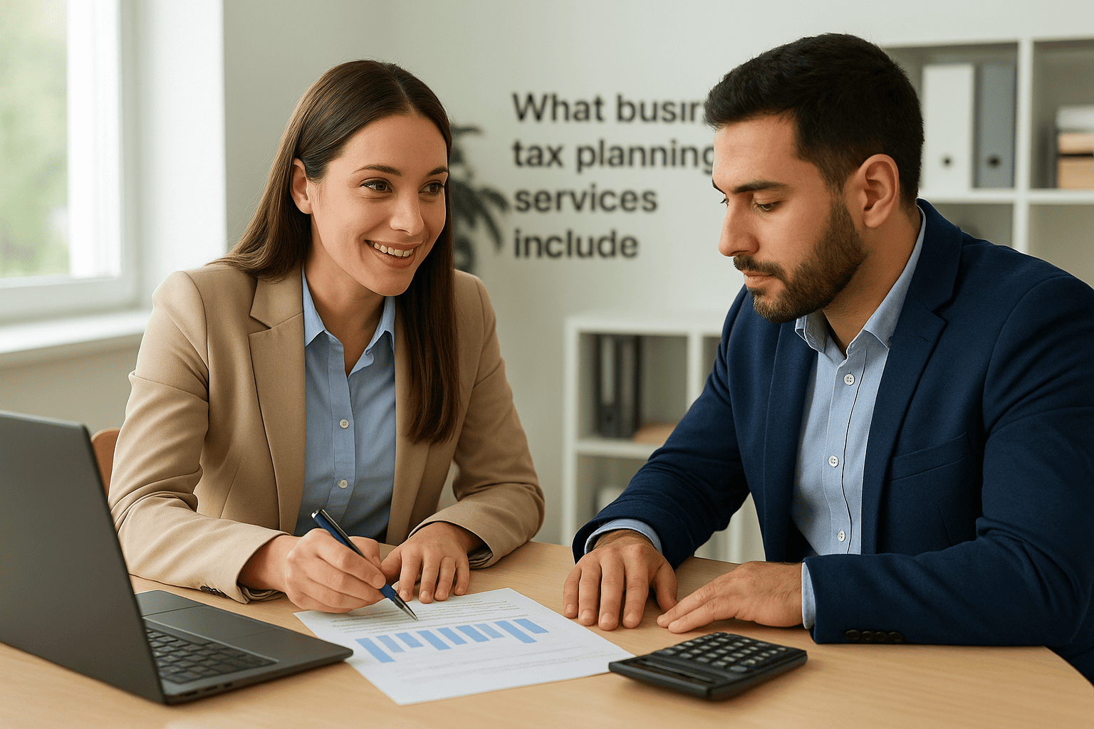 What business tax planning services include