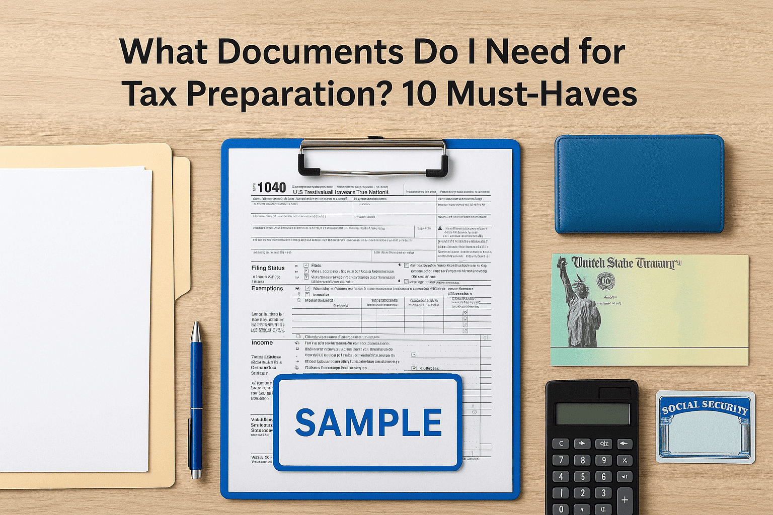 what documents do i need for tax preparation