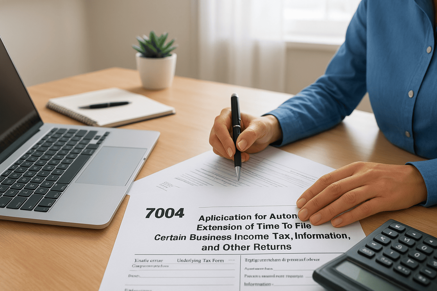 What Form 7004 does and who qualifies
