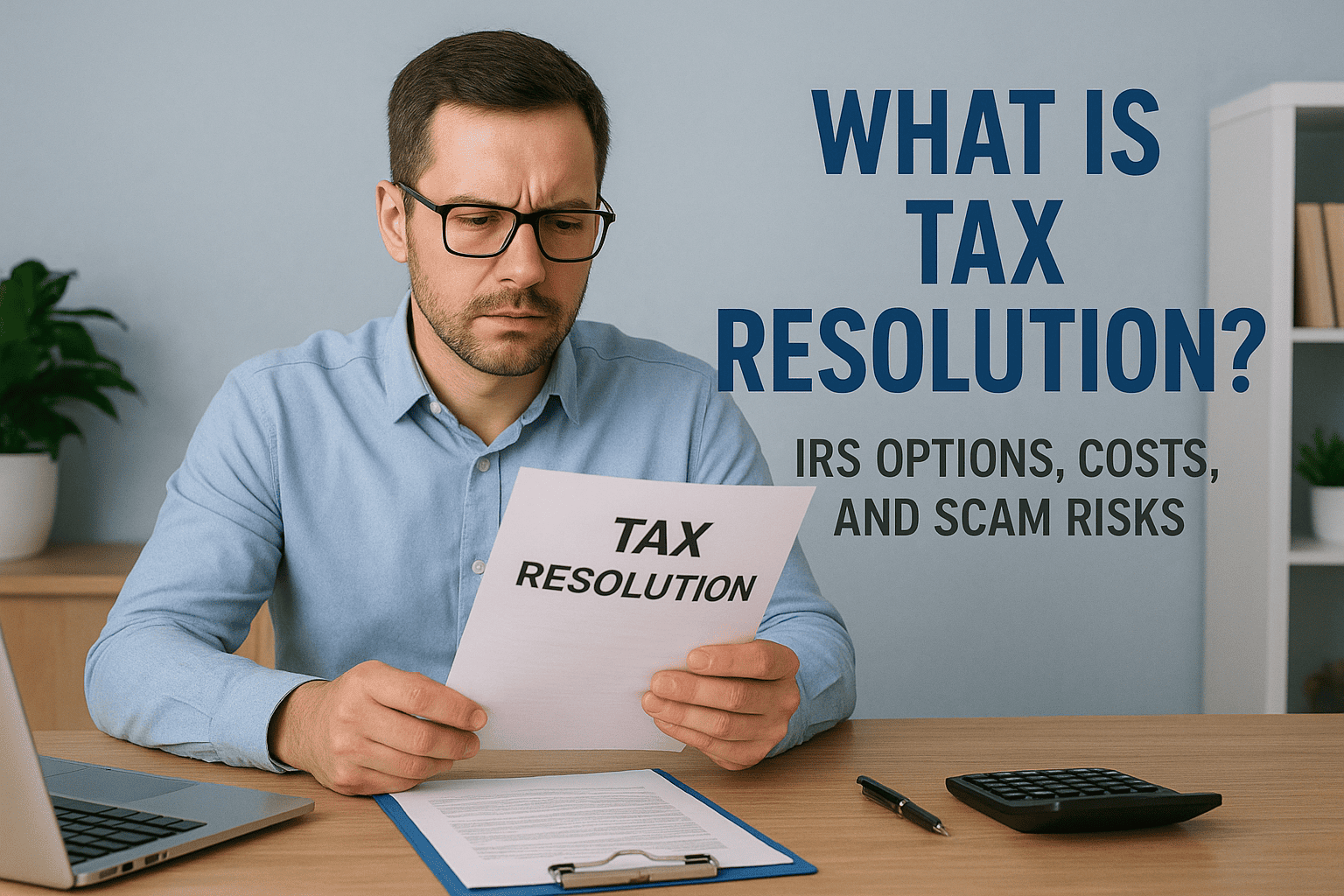 what is tax resolution