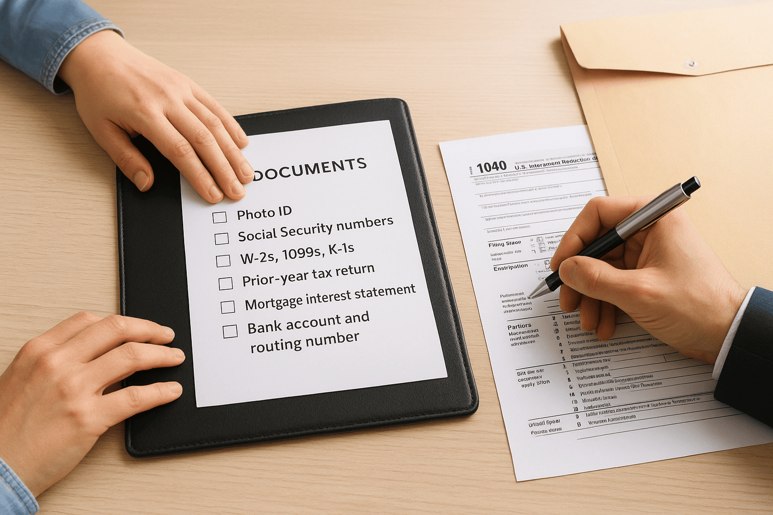 What to bring to keep the appointment moving