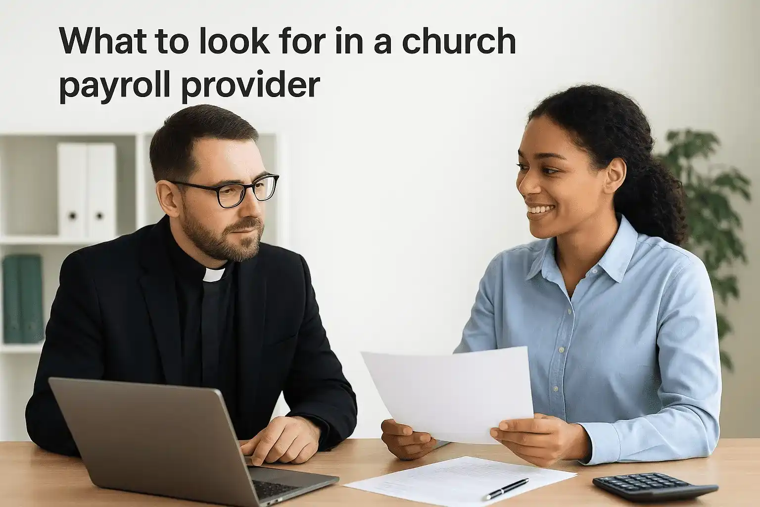 What to look for in a church payroll provider