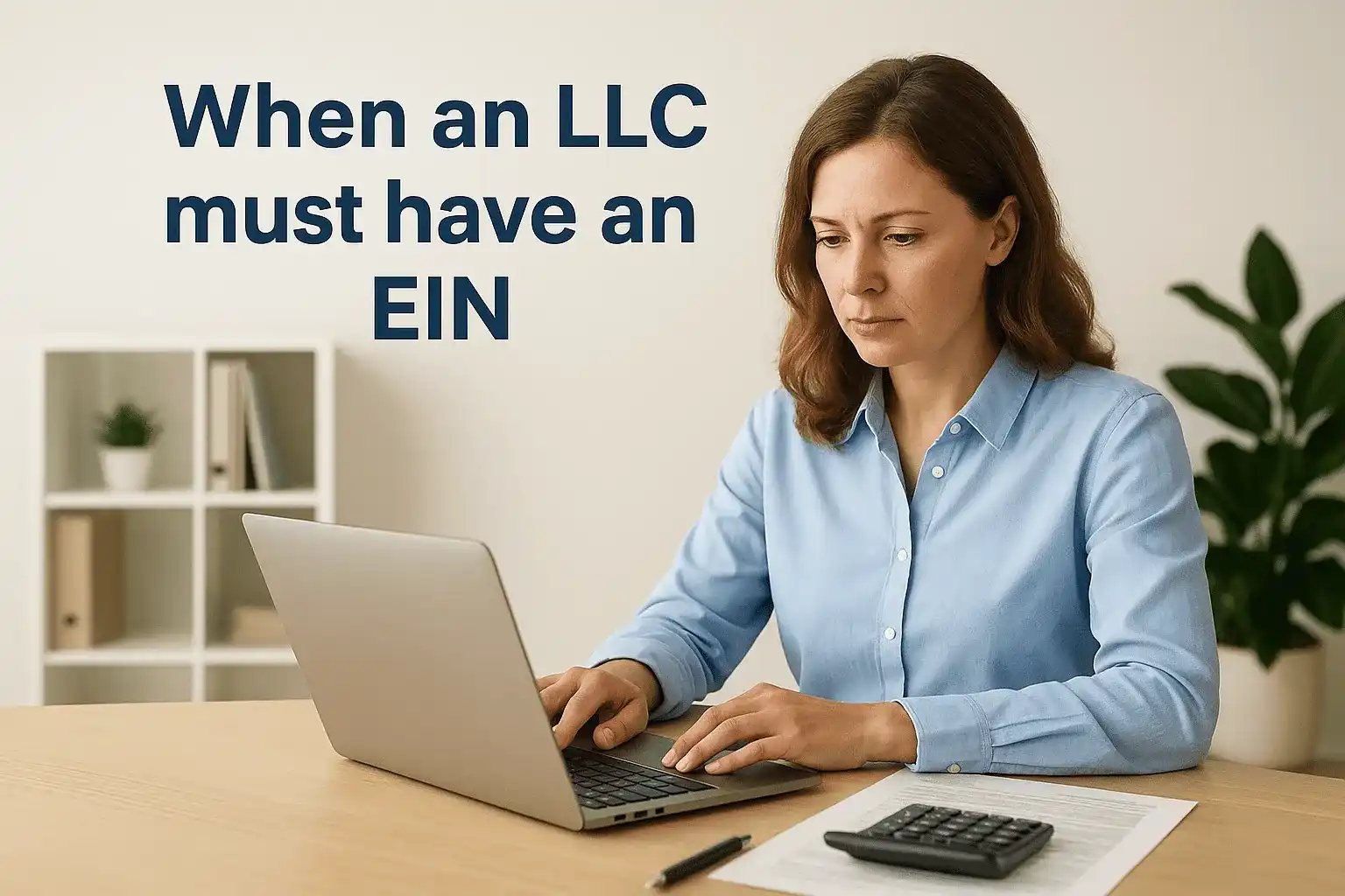 When an LLC must have an EIN