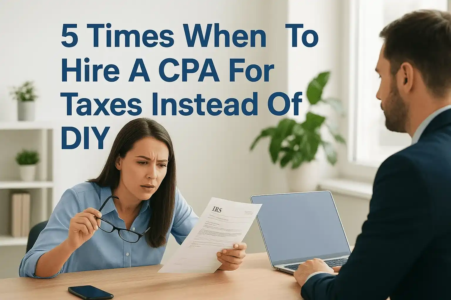 when to hire a cpa for taxes