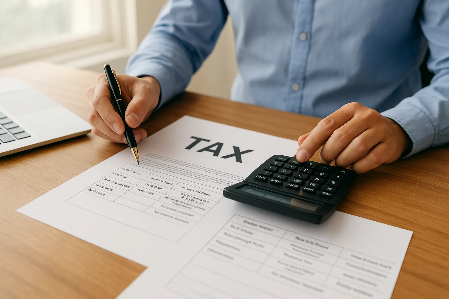 Where your tax actually comes from