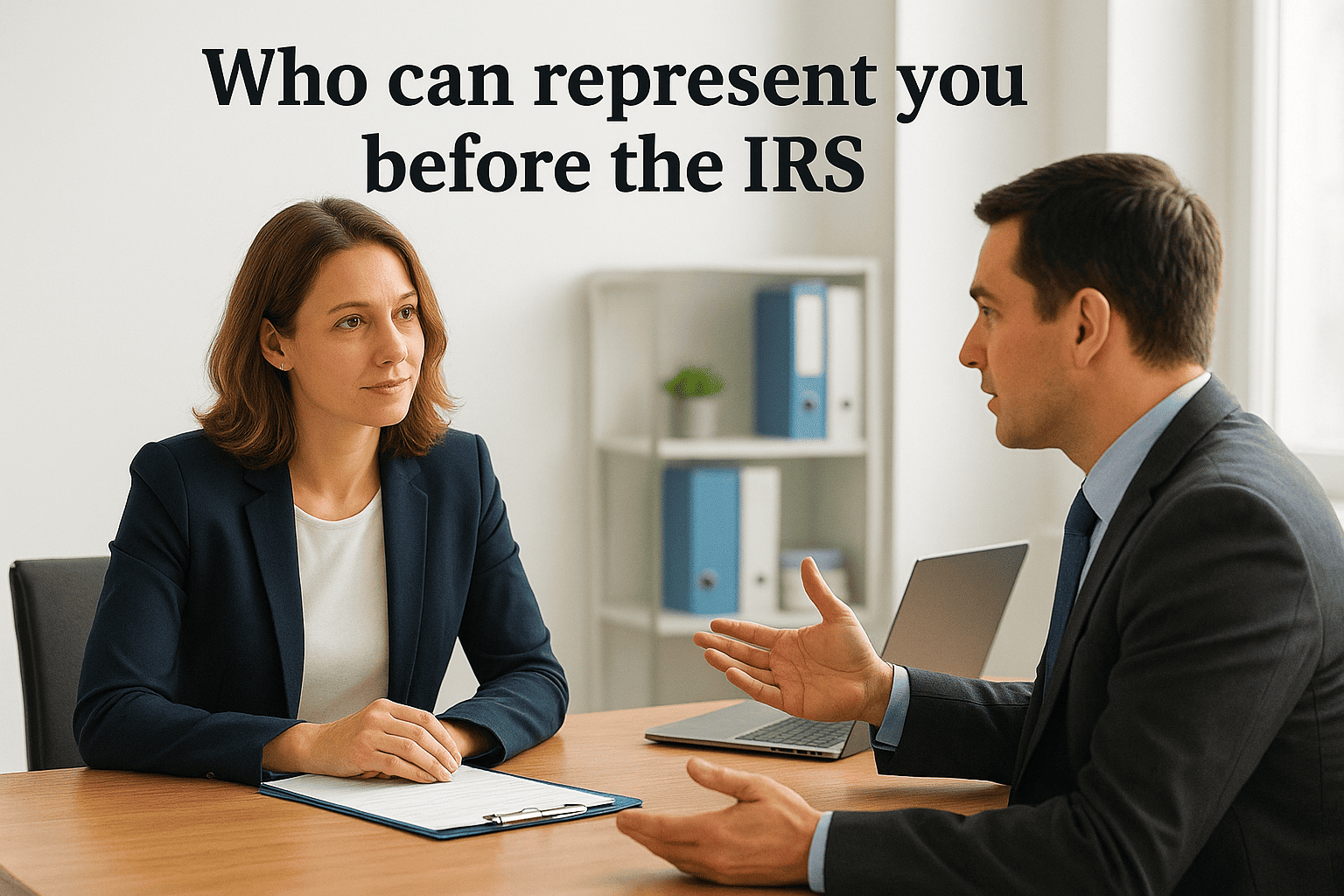 Who can represent you before the IRS
