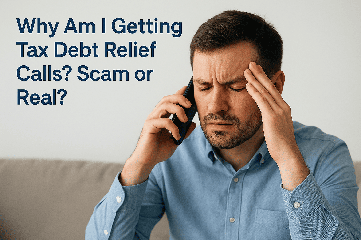 why am i getting tax debt relief calls