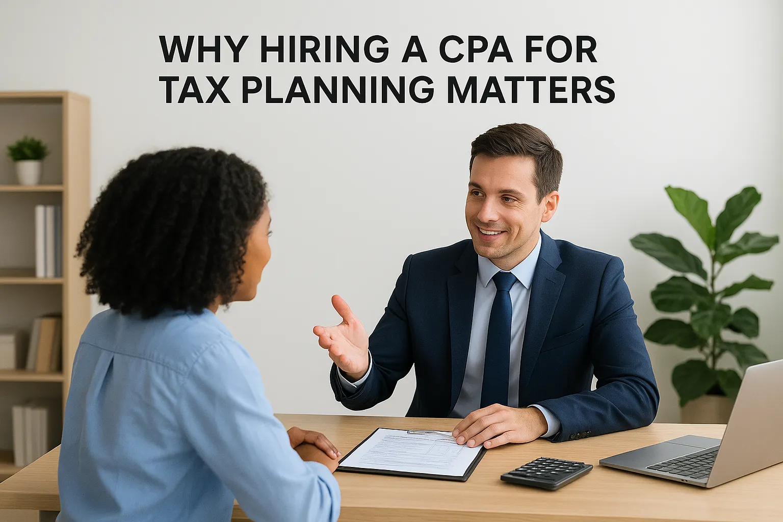 Why hiring a CPA for tax planning matters