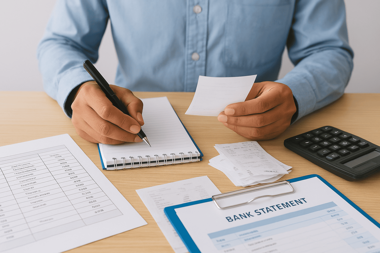 Your business records and receipts